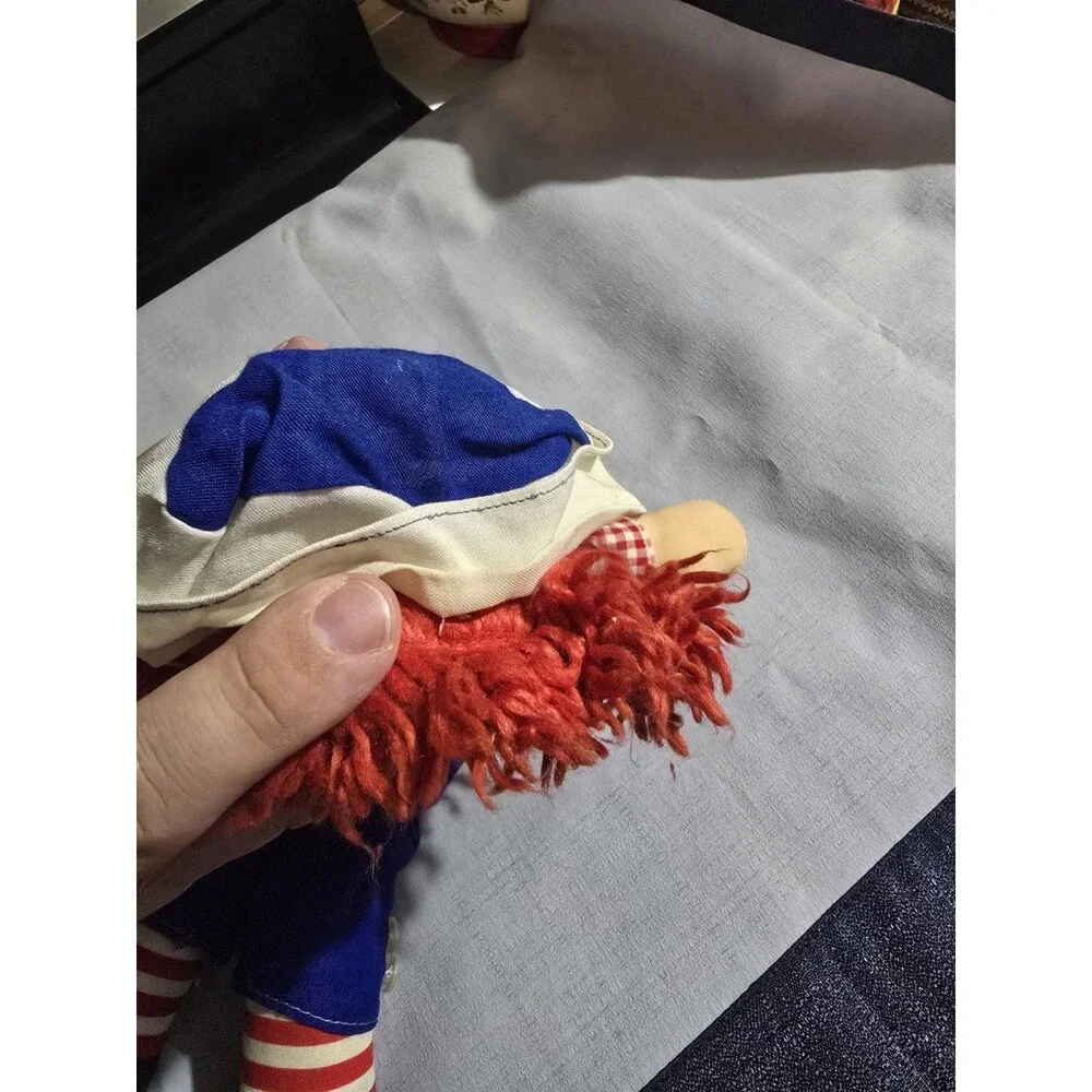 Raggedy Andy Knickerbocker 15” Vintage Doll